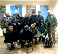 Group visit to a wildlife visitor centre